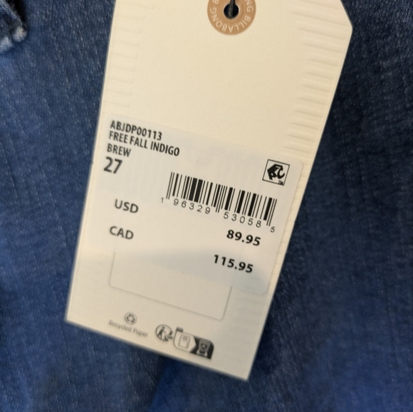 Billabong Women's Free Fall Cropped Jeans - Picture 10 of 11